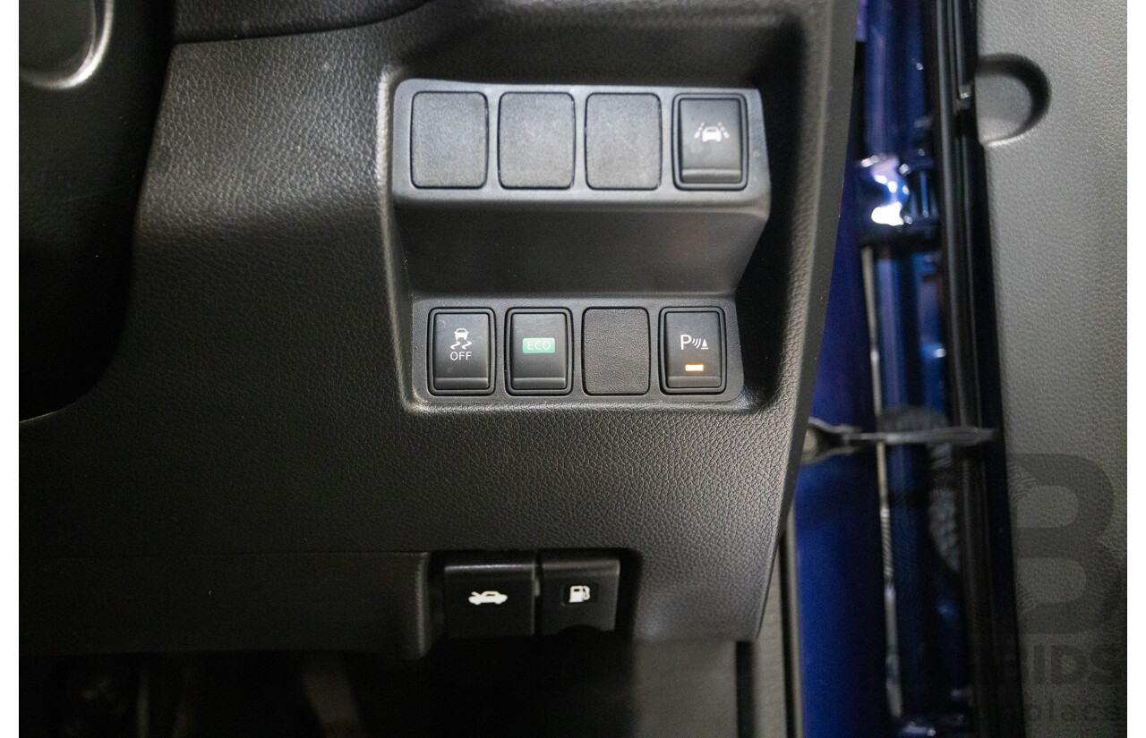 07/2016 Nissan Qashqai Ti J11 4D Wagon Ink Blue Metallic 2.0L