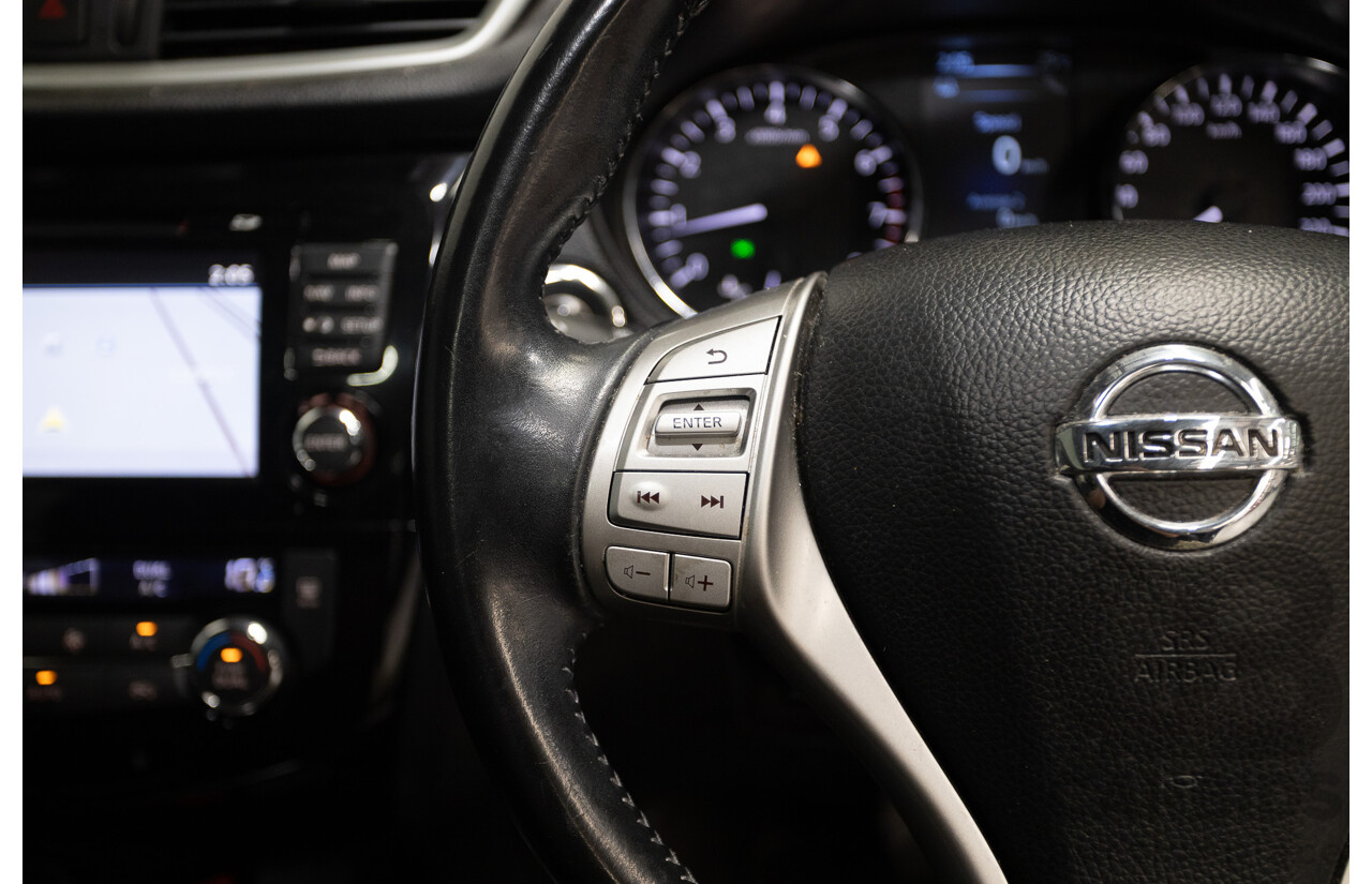 07/2016 Nissan Qashqai Ti J11 4D Wagon Ink Blue Metallic 2.0L