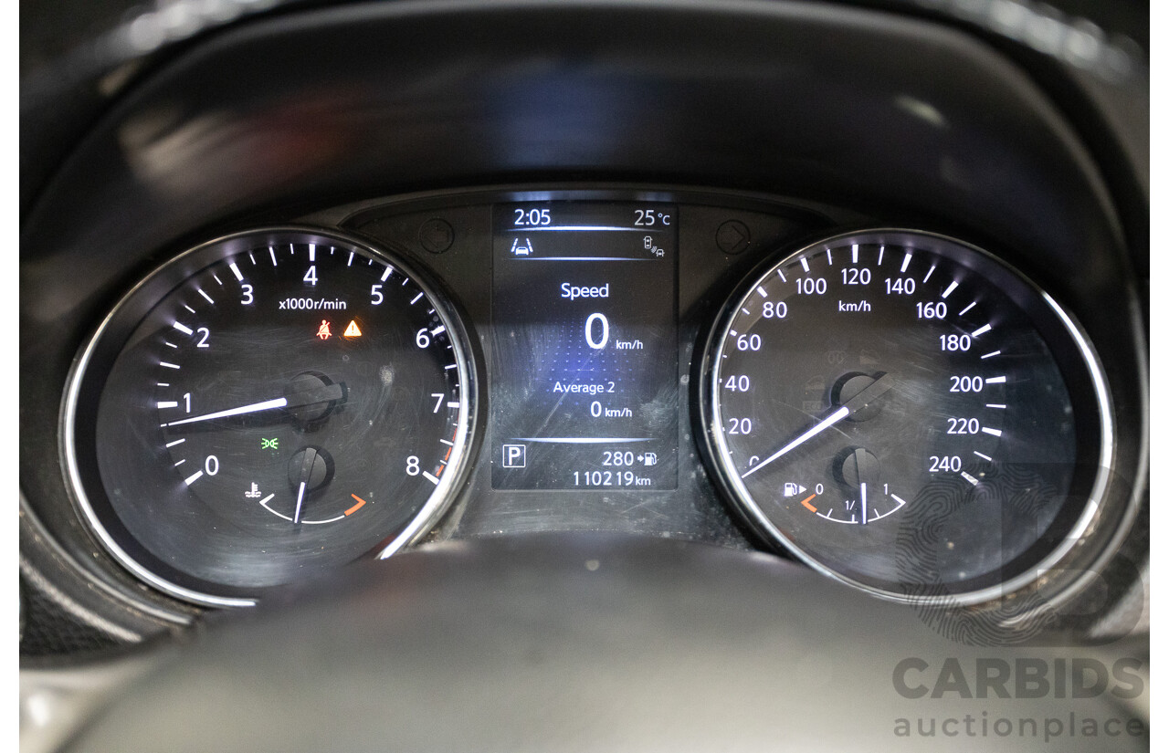 07/2016 Nissan Qashqai Ti J11 4D Wagon Ink Blue Metallic 2.0L