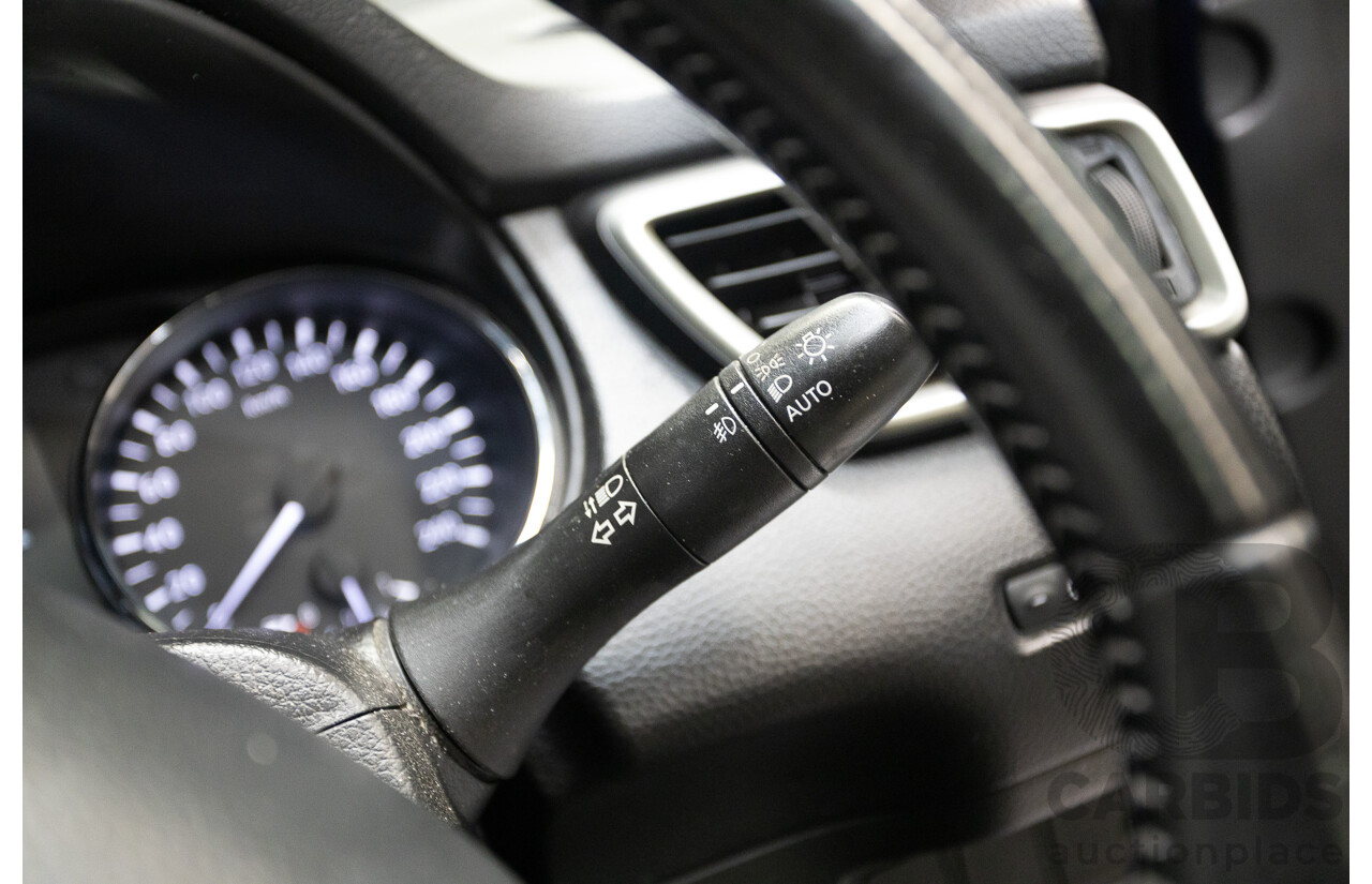 07/2016 Nissan Qashqai Ti J11 4D Wagon Ink Blue Metallic 2.0L