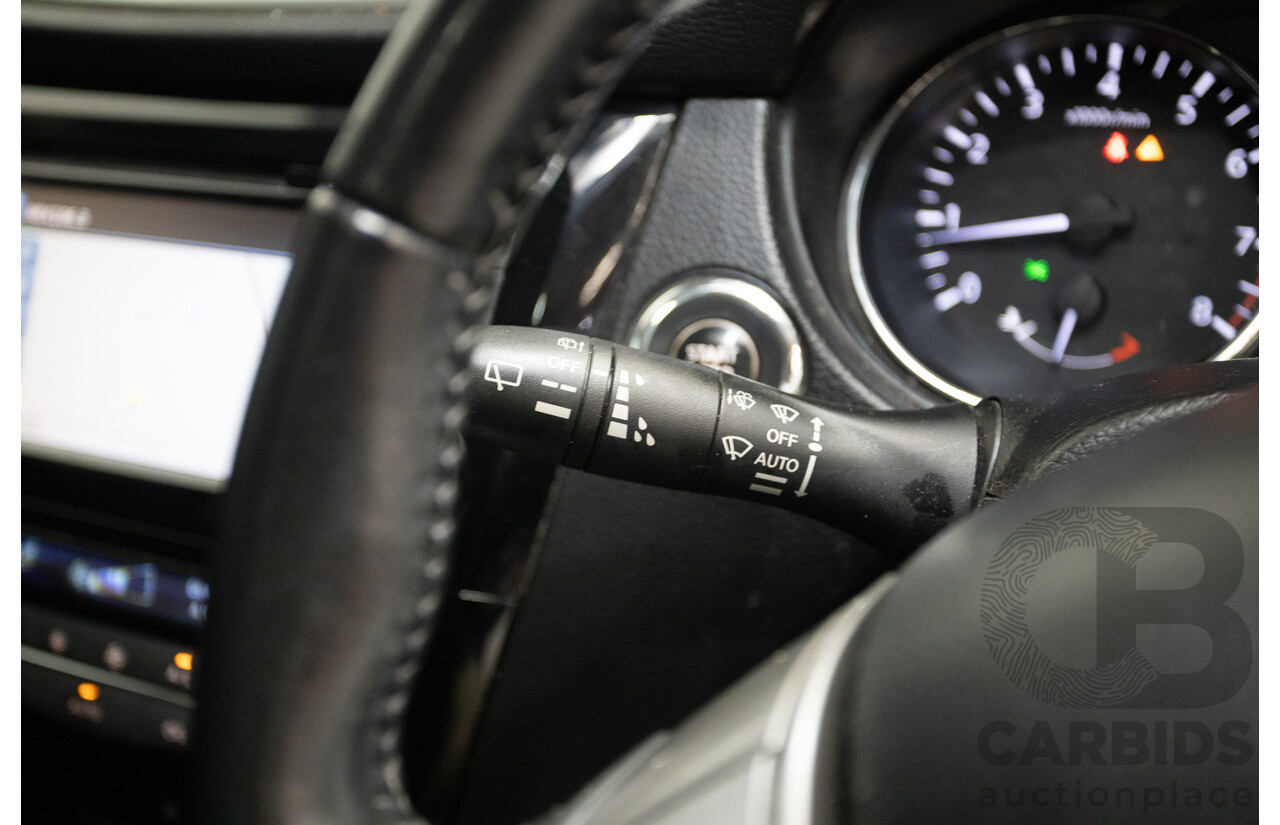 07/2016 Nissan Qashqai Ti J11 4D Wagon Ink Blue Metallic 2.0L