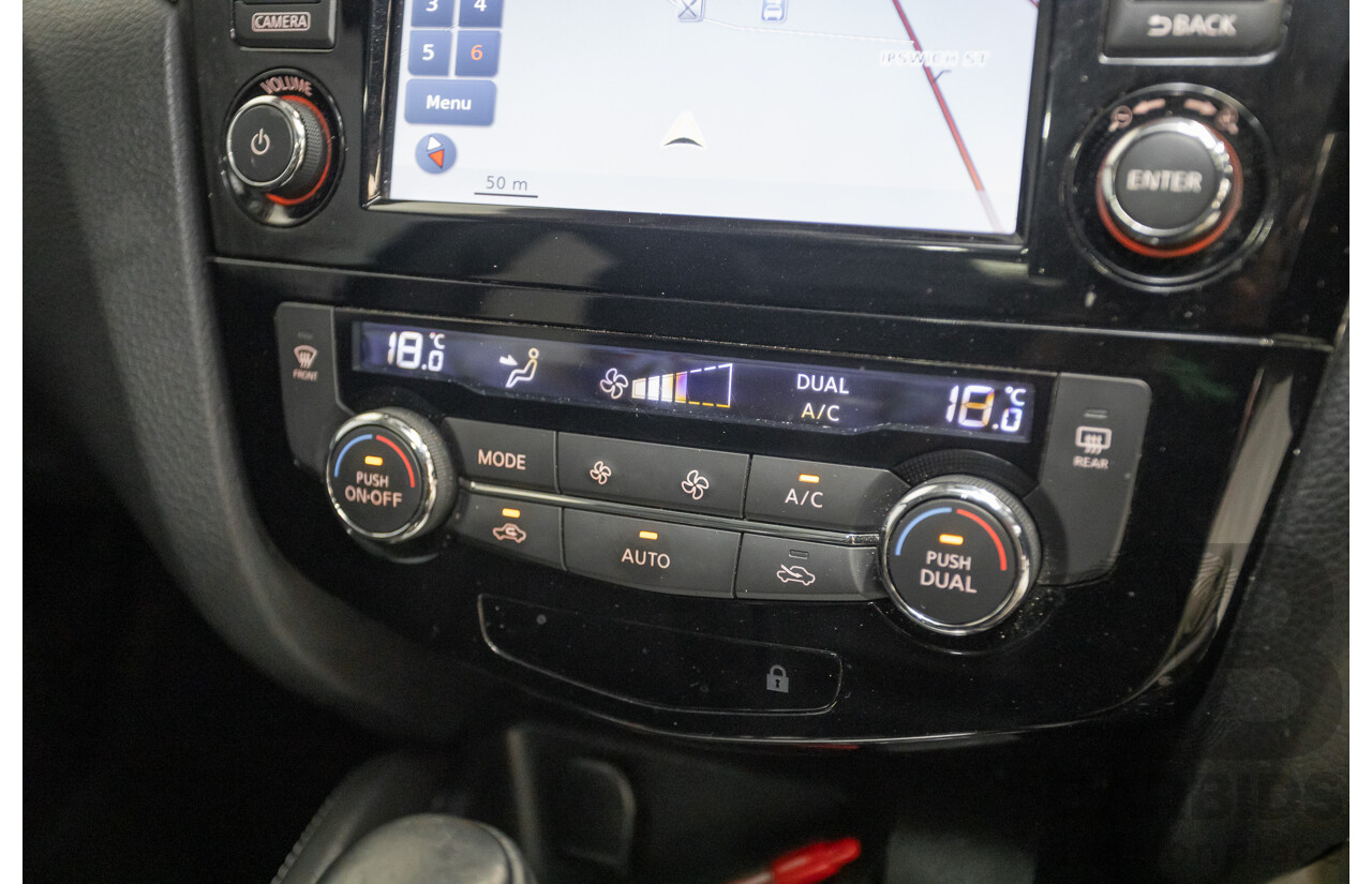 07/2016 Nissan Qashqai Ti J11 4D Wagon Ink Blue Metallic 2.0L