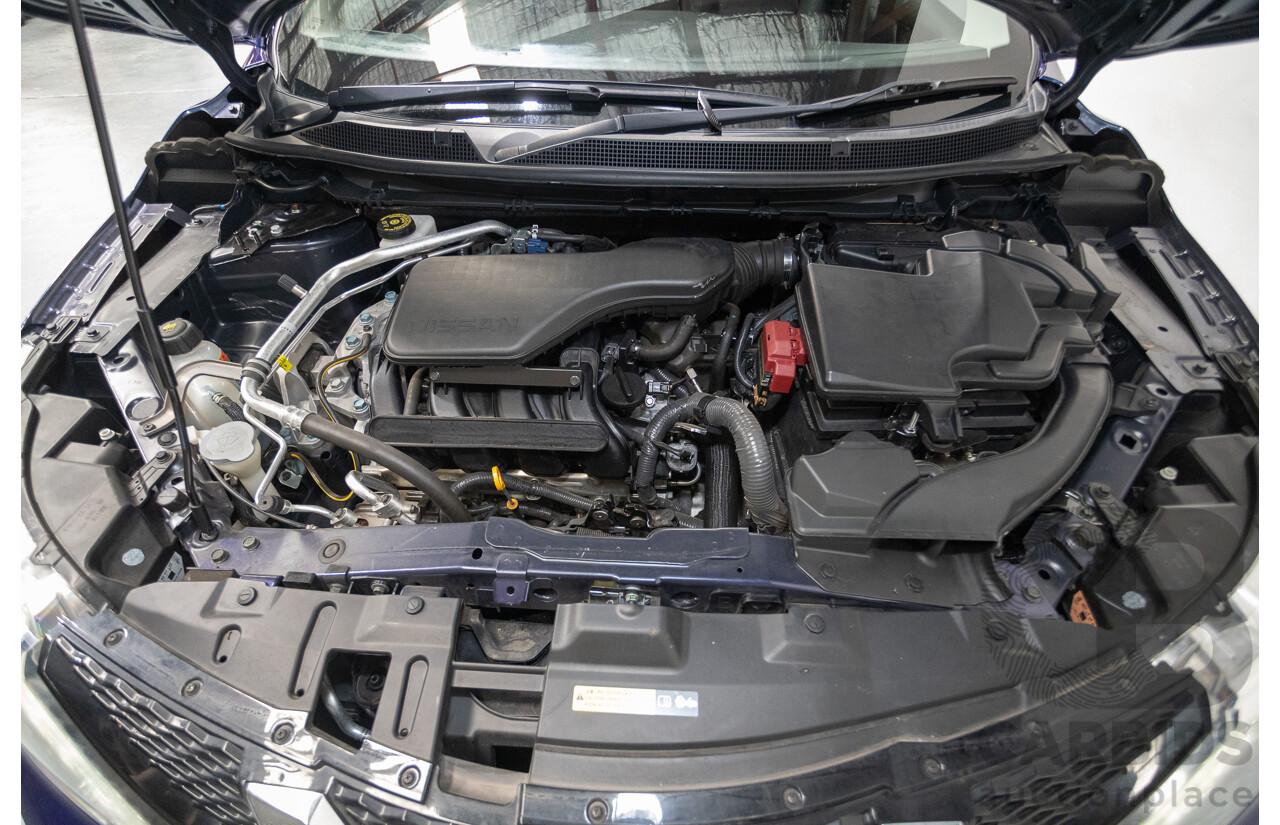 07/2016 Nissan Qashqai Ti J11 4D Wagon Ink Blue Metallic 2.0L