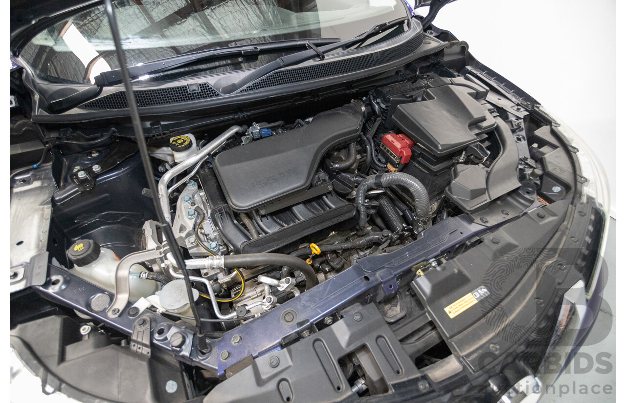 07/2016 Nissan Qashqai Ti J11 4D Wagon Ink Blue Metallic 2.0L