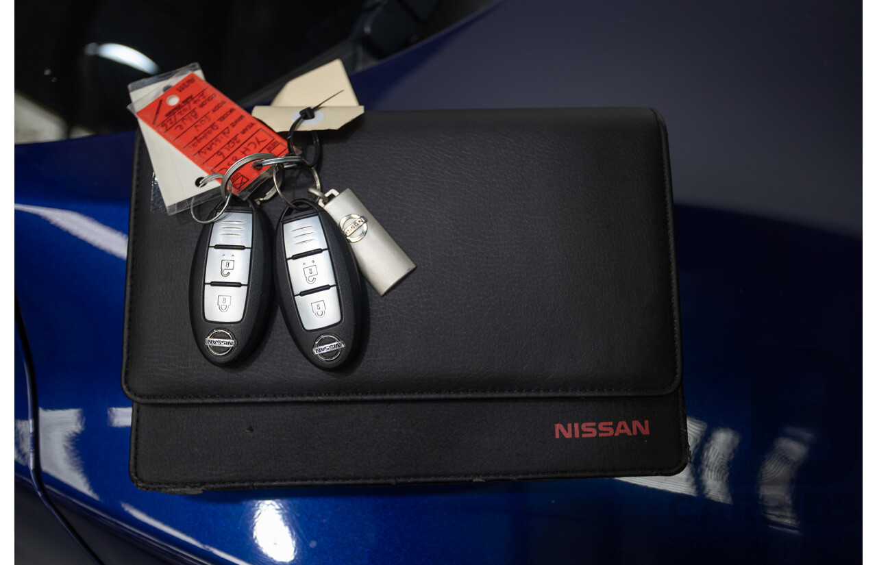 07/2016 Nissan Qashqai Ti J11 4D Wagon Ink Blue Metallic 2.0L