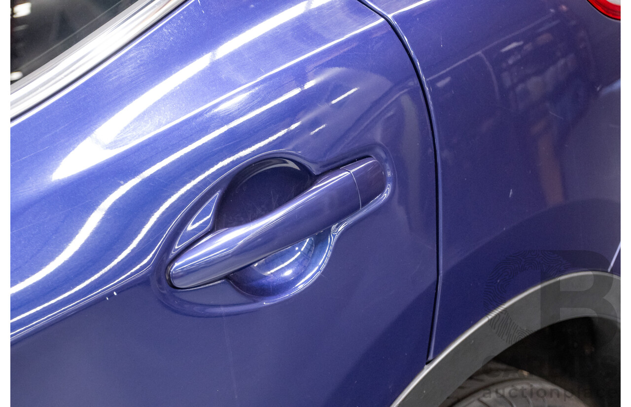 07/2016 Nissan Qashqai Ti J11 4D Wagon Ink Blue Metallic 2.0L