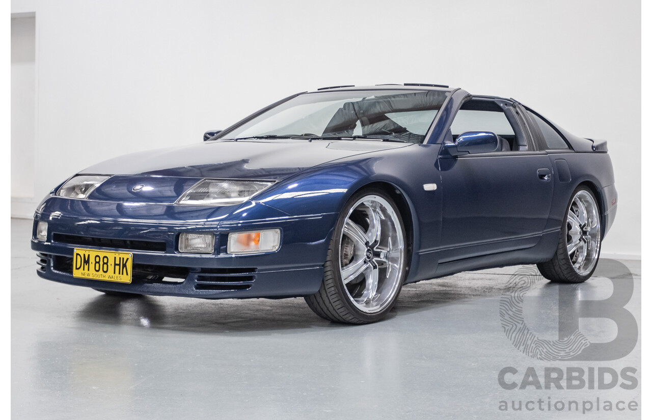 9/1989 Nissan 300 ZX Mine's Edition Targa 2d Coupe Blue Twin Turbo 3.0L - 2/1998 Import