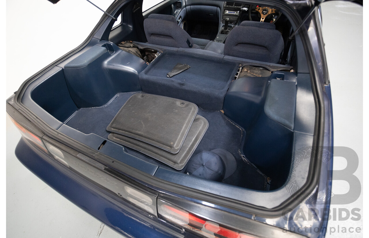 9/1989 Nissan 300 ZX Mine's Edition Targa 2d Coupe Blue Twin Turbo 3.0L - 2/1998 Import