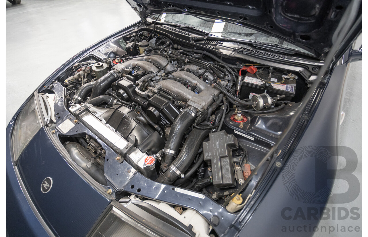 9/1989 Nissan 300 ZX Mine's Edition Targa 2d Coupe Blue Twin Turbo 3.0L - 2/1998 Import