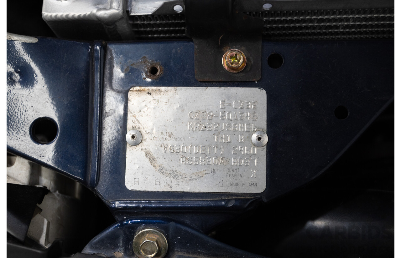 9/1989 Nissan 300 ZX Mine's Edition Targa 2d Coupe Blue Twin Turbo 3.0L - 2/1998 Import