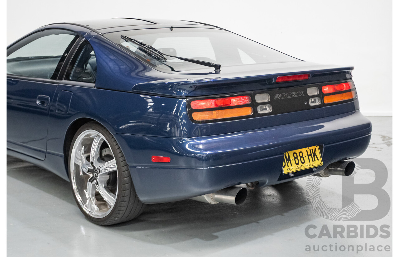 9/1989 Nissan 300 ZX Mine's Edition Targa 2d Coupe Blue Twin Turbo 3.0L - 2/1998 Import