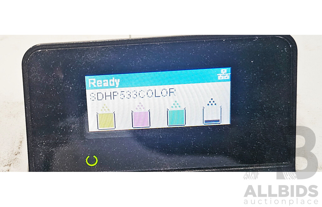 HP Color LaserJet Enterprise M553 Printer W/ Power Cable