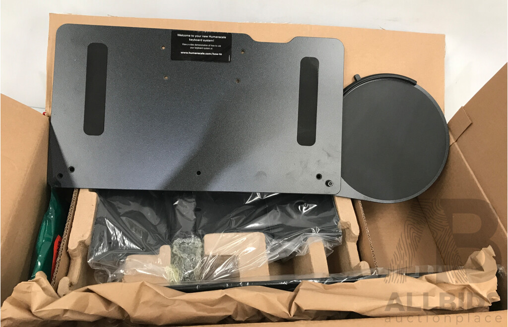 Humanscale Desk Mount for Keyboard & Mouse - Brand New