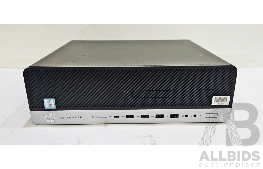 HP EliteDesk 800 G5 SFF Intel Core I7 (9700) 3.00GHz-4.70GHz 8-Core CPU Desktop PC