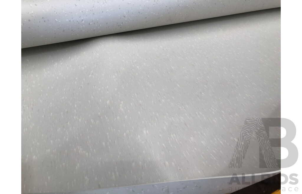 Three Rolls of Electrostatic Discharge 2mm Linoleum Flooring - New