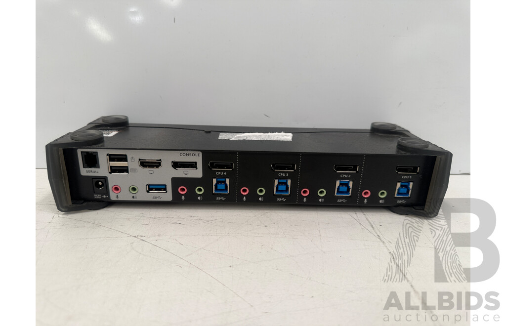 ATEN CS1924M 4-Port USB3.0 4K DisplayPort MST KVMP Switch