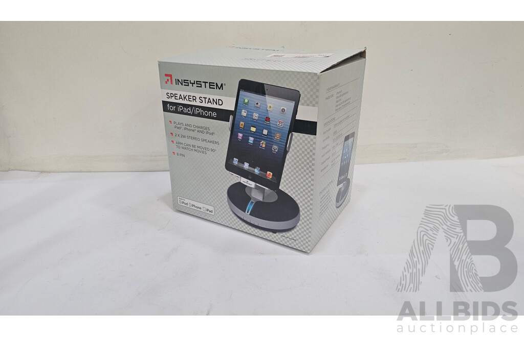Insystem Speaker Stand for Iphone/iPad