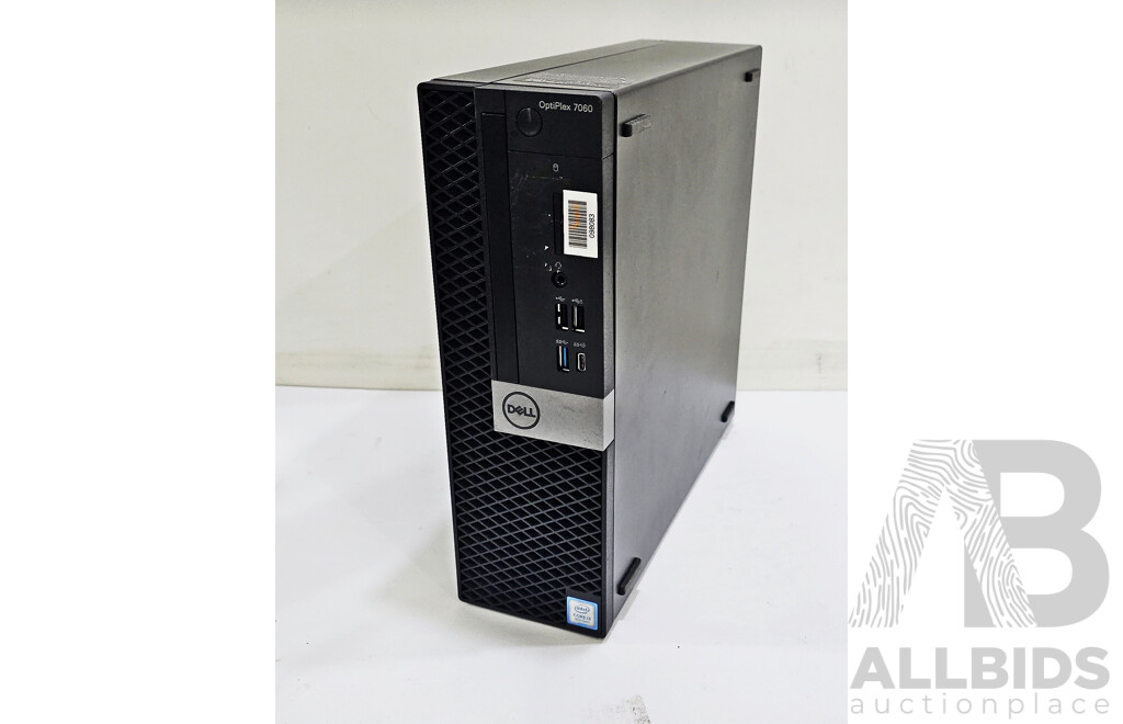 Dell OptiPlex 7060 Intel Core I3 (8300) 3.70GHz 4-Core CPU Desktop Computer