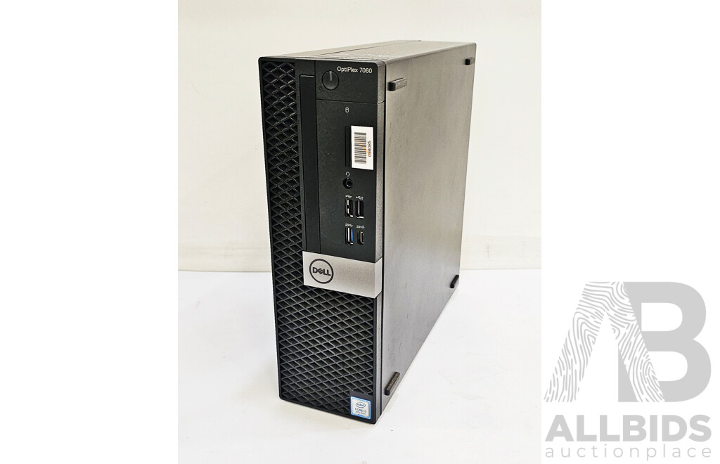 Dell OptiPlex 7060 Intel Core I3 (8300) 3.70GHz 4-Core CPU Desktop Computer