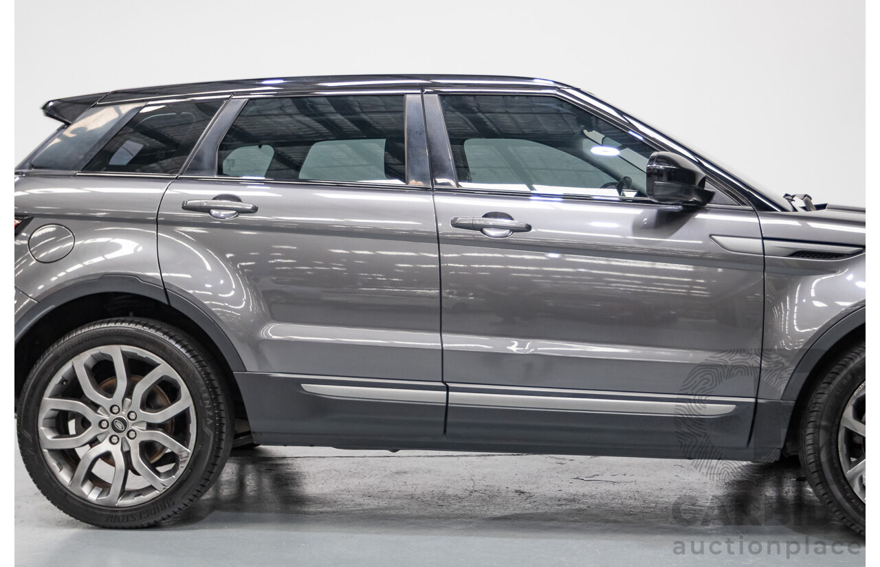 8/2017 Range Rover Evoque TD4 150 SE (AWD) LV MY17 5D Wagon Ammonite Grey Metallic Turbo Diesel 2.0L