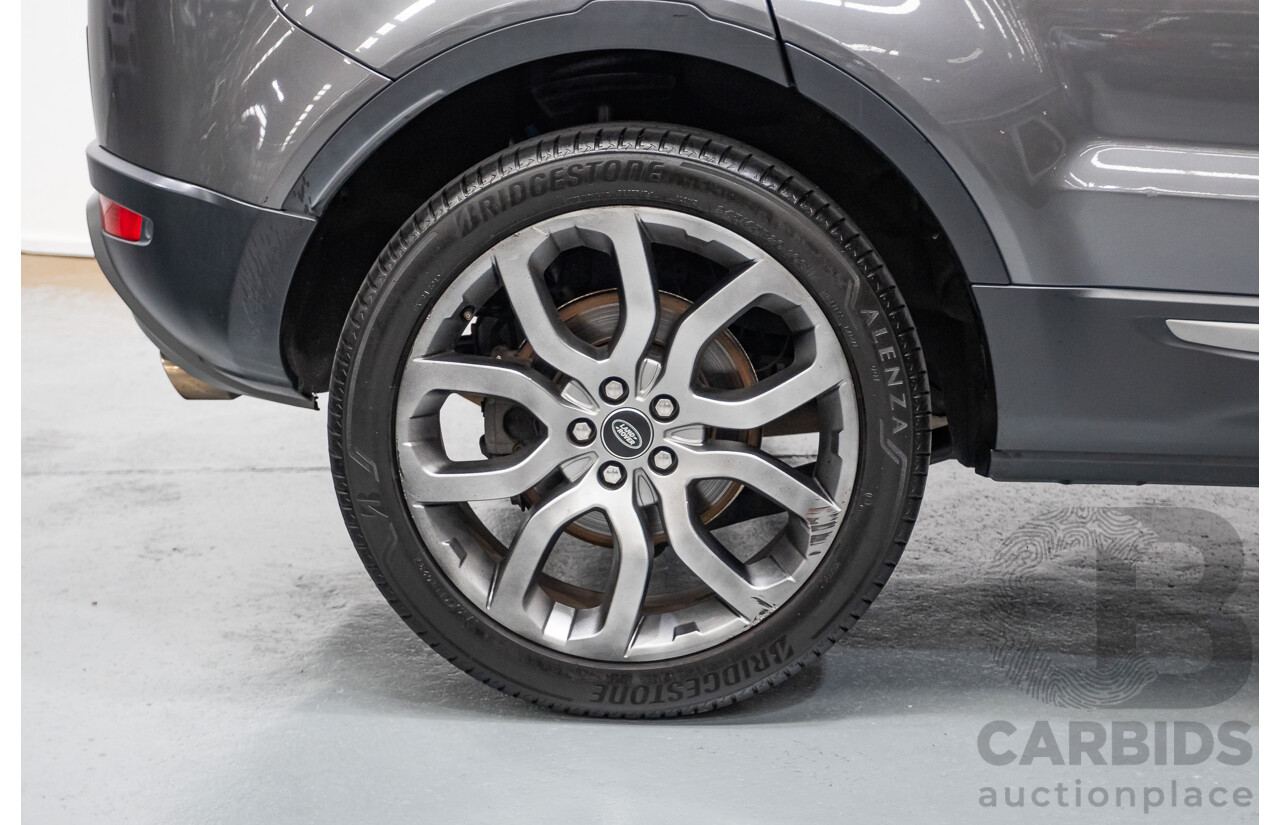 8/2017 Range Rover Evoque TD4 150 SE (AWD) LV MY17 5D Wagon Ammonite Grey Metallic Turbo Diesel 2.0L