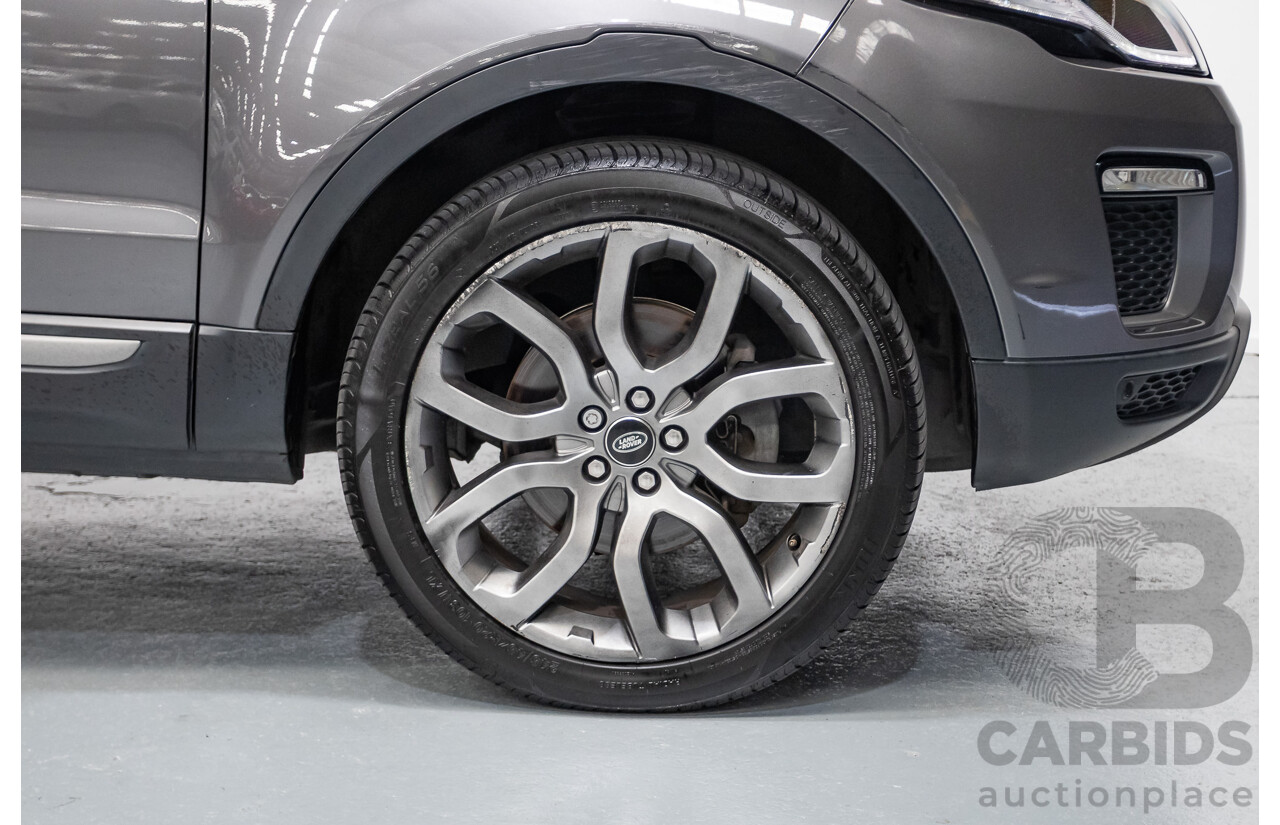 8/2017 Range Rover Evoque TD4 150 SE (AWD) LV MY17 5D Wagon Ammonite Grey Metallic Turbo Diesel 2.0L