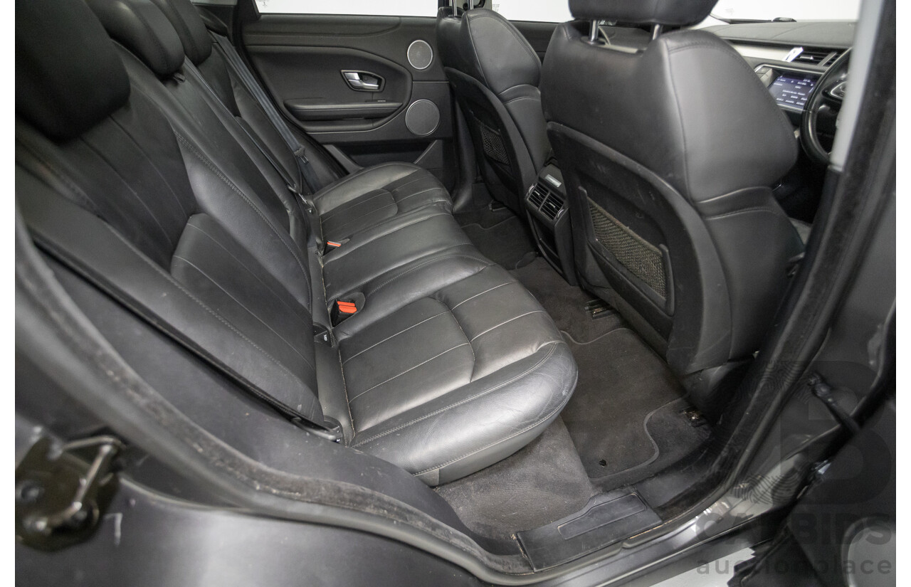 8/2017 Range Rover Evoque TD4 150 SE (AWD) LV MY17 5D Wagon Ammonite Grey Metallic Turbo Diesel 2.0L