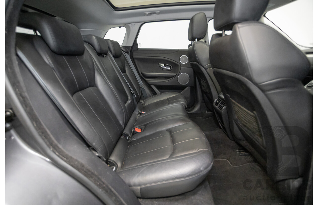 8/2017 Range Rover Evoque TD4 150 SE (AWD) LV MY17 5D Wagon Ammonite Grey Metallic Turbo Diesel 2.0L