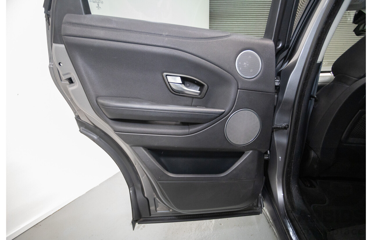 8/2017 Range Rover Evoque TD4 150 SE (AWD) LV MY17 5D Wagon Ammonite Grey Metallic Turbo Diesel 2.0L