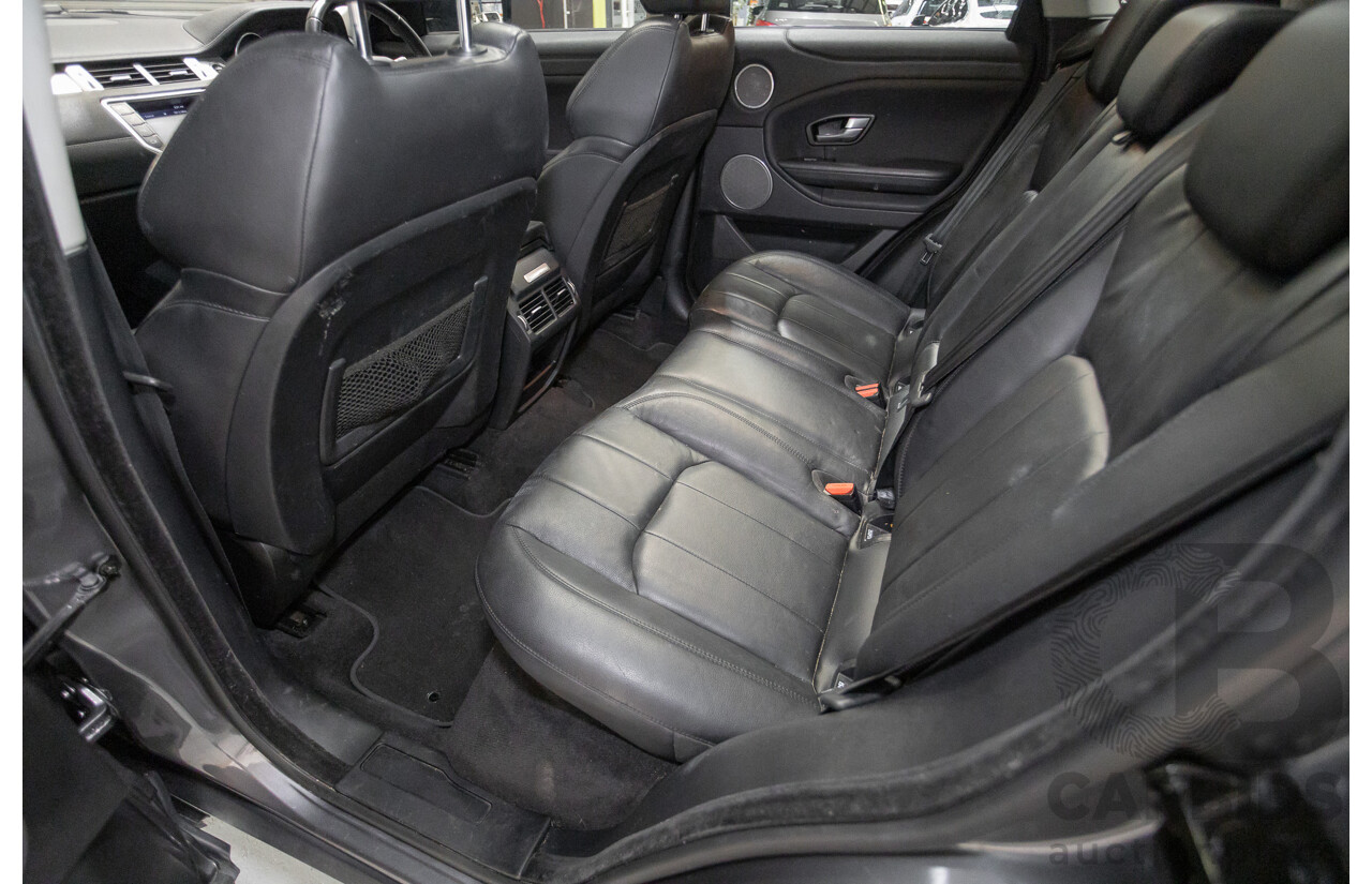 8/2017 Range Rover Evoque TD4 150 SE (AWD) LV MY17 5D Wagon Ammonite Grey Metallic Turbo Diesel 2.0L