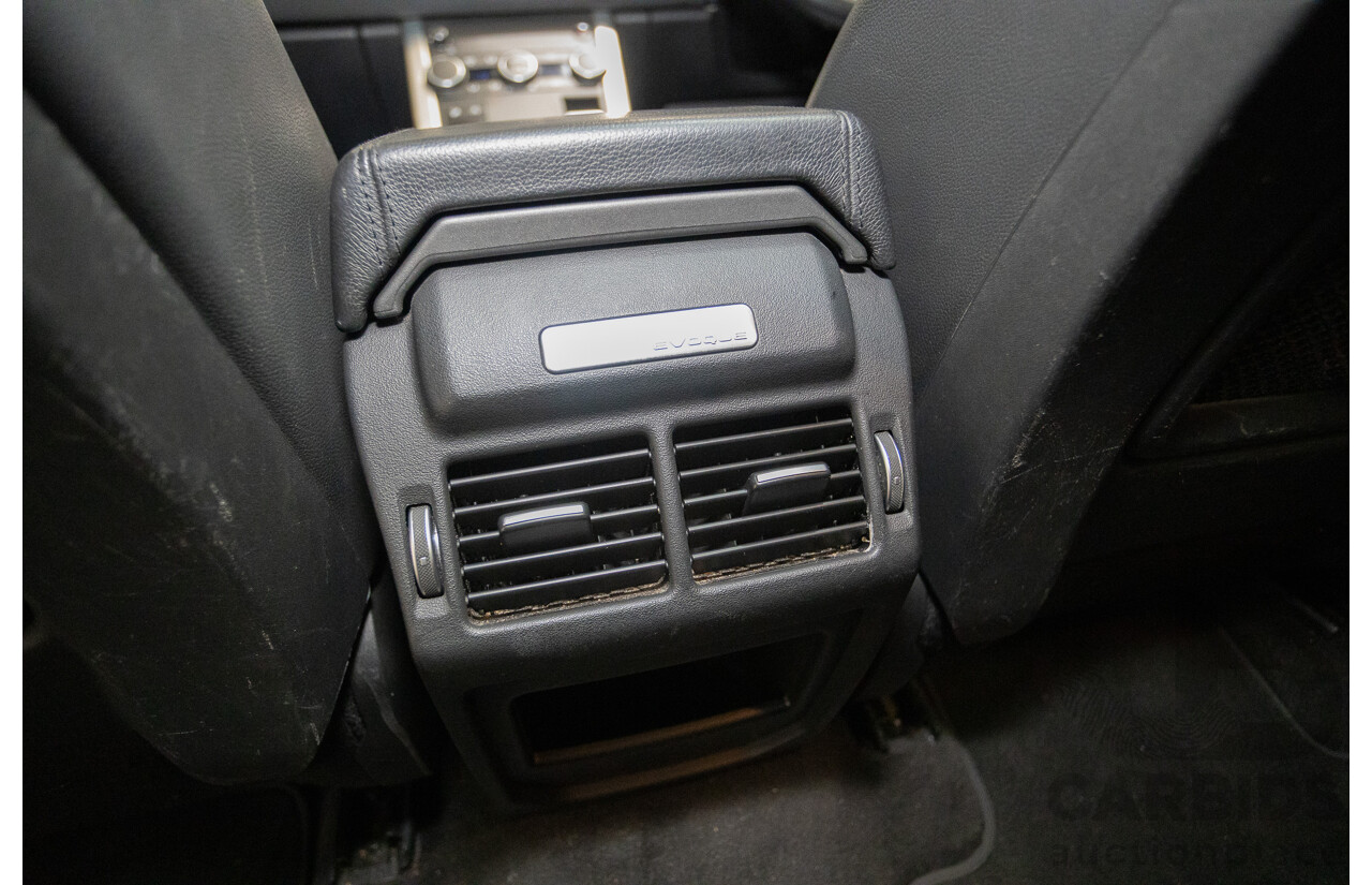 8/2017 Range Rover Evoque TD4 150 SE (AWD) LV MY17 5D Wagon Ammonite Grey Metallic Turbo Diesel 2.0L