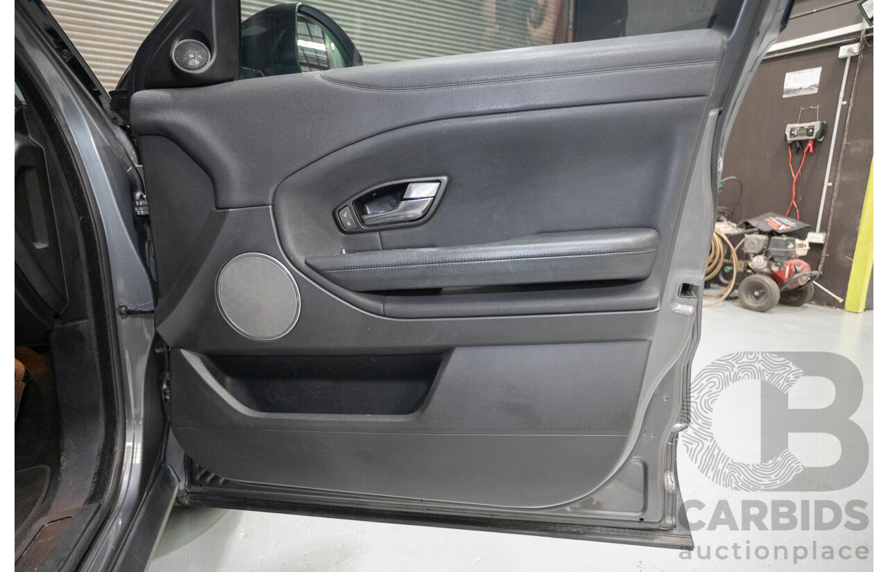 8/2017 Range Rover Evoque TD4 150 SE (AWD) LV MY17 5D Wagon Ammonite Grey Metallic Turbo Diesel 2.0L