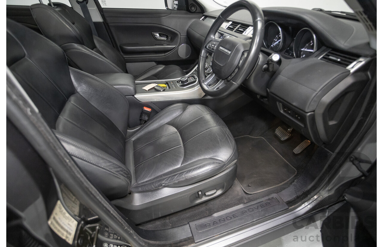 8/2017 Range Rover Evoque TD4 150 SE (AWD) LV MY17 5D Wagon Ammonite Grey Metallic Turbo Diesel 2.0L
