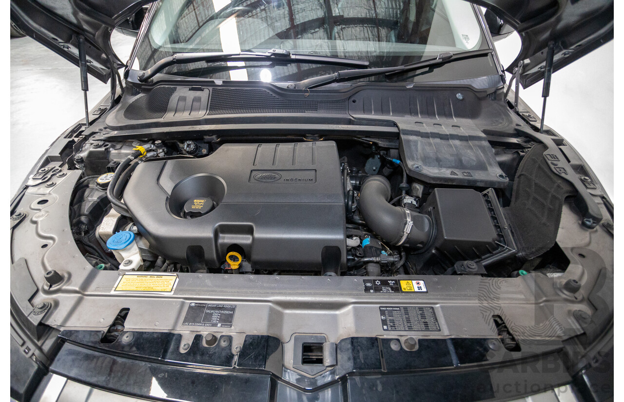 8/2017 Range Rover Evoque TD4 150 SE (AWD) LV MY17 5D Wagon Ammonite Grey Metallic Turbo Diesel 2.0L