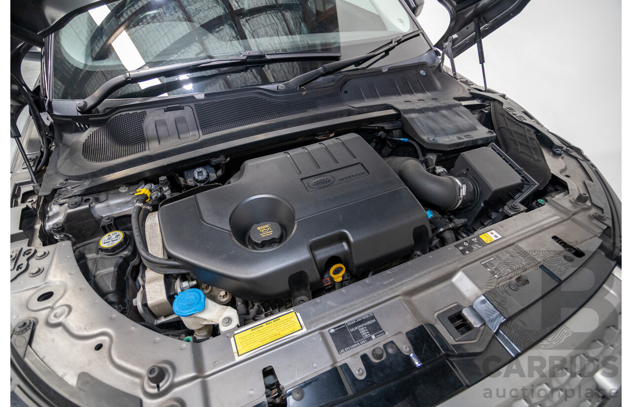 8/2017 Range Rover Evoque TD4 150 SE (AWD) LV MY17 5D Wagon Ammonite Grey Metallic Turbo Diesel 2.0L