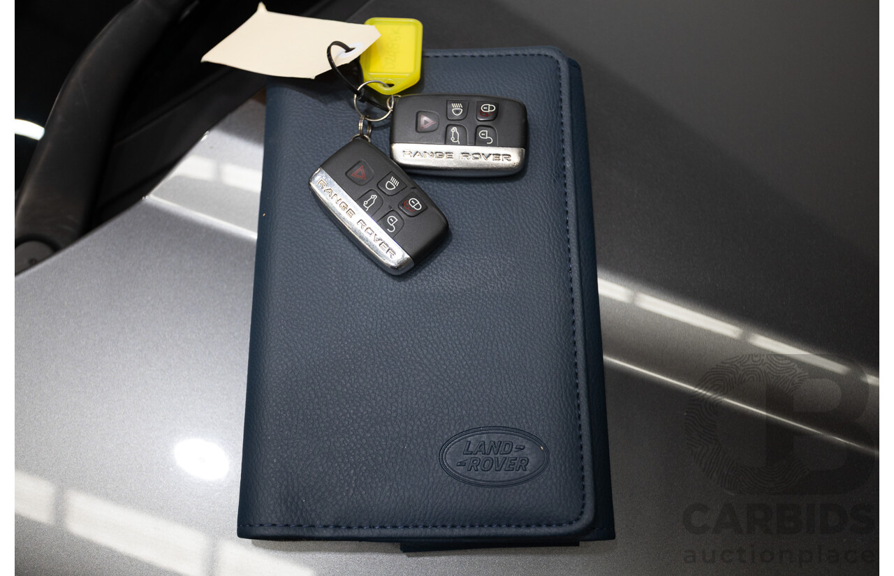 8/2017 Range Rover Evoque TD4 150 SE (AWD) LV MY17 5D Wagon Ammonite Grey Metallic Turbo Diesel 2.0L