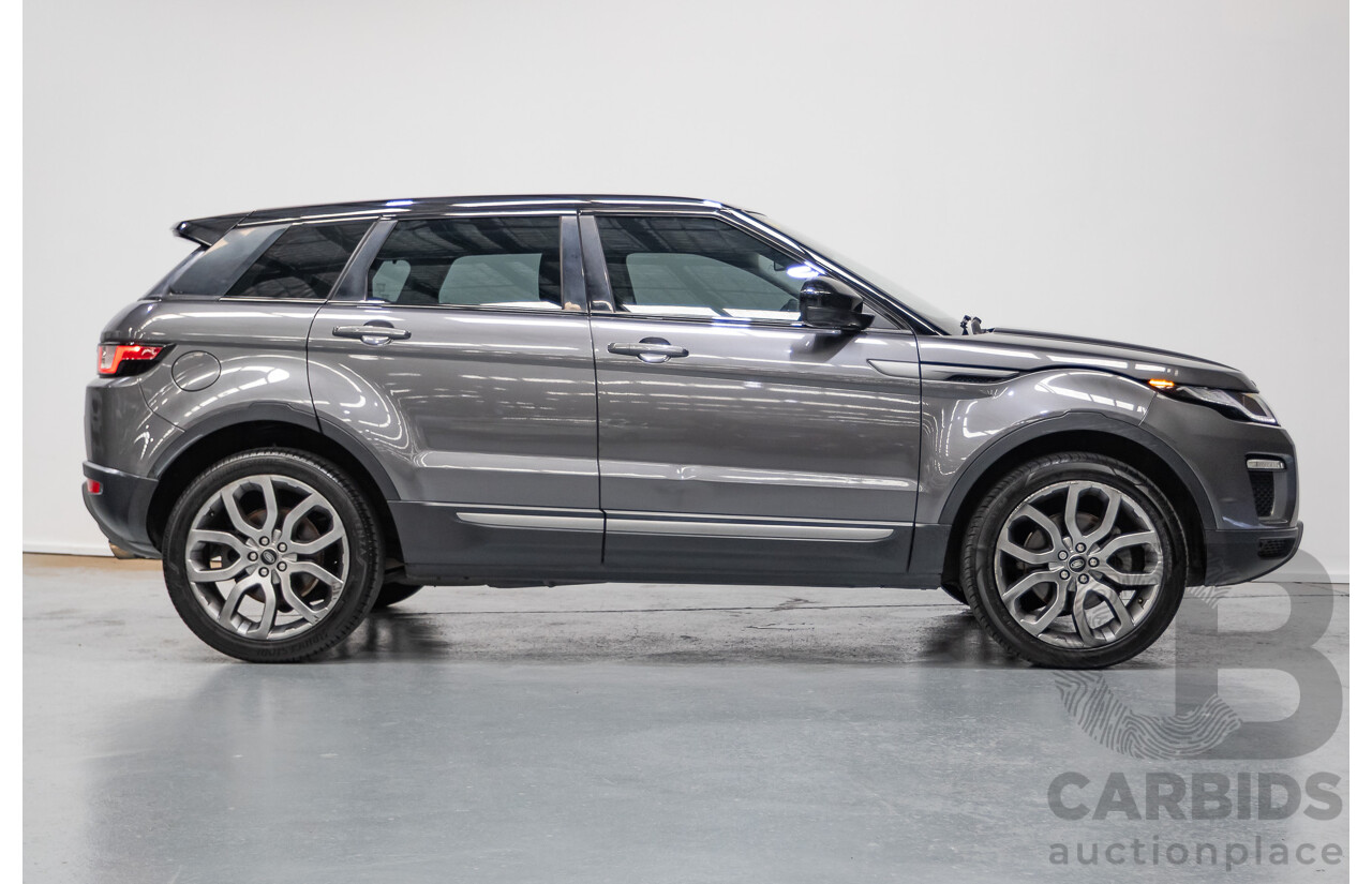 8/2017 Range Rover Evoque TD4 150 SE (AWD) LV MY17 5D Wagon Ammonite Grey Metallic Turbo Diesel 2.0L