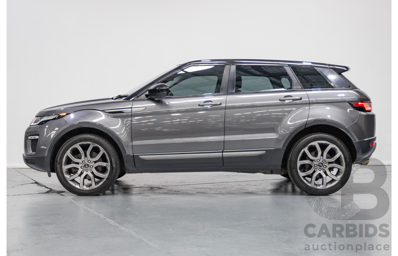 8/2017 Range Rover Evoque TD4 150 SE (AWD) LV MY17 5D Wagon Ammonite Grey Metallic Turbo Diesel 2.0L