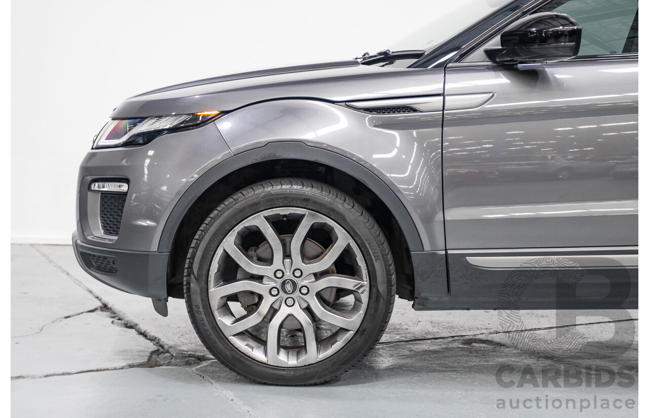 8/2017 Range Rover Evoque TD4 150 SE (AWD) LV MY17 5D Wagon Ammonite Grey Metallic Turbo Diesel 2.0L