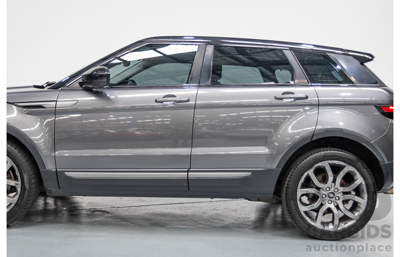 8/2017 Range Rover Evoque TD4 150 SE (AWD) LV MY17 5D Wagon Ammonite Grey Metallic Turbo Diesel 2.0L
