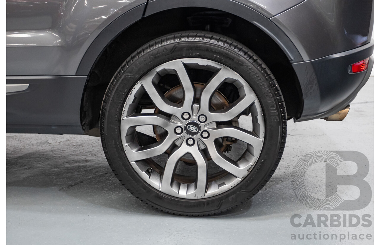 8/2017 Range Rover Evoque TD4 150 SE (AWD) LV MY17 5D Wagon Ammonite Grey Metallic Turbo Diesel 2.0L