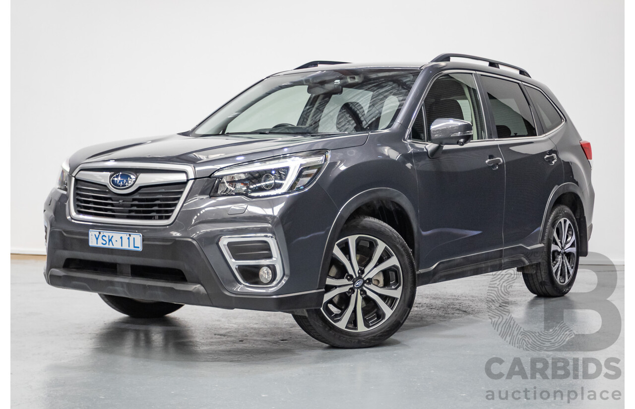 07/2021 Subaru Forester 2.5i Premium (AWD) MY21 4D Wagon Magnetite Grey Metallic 2.5L