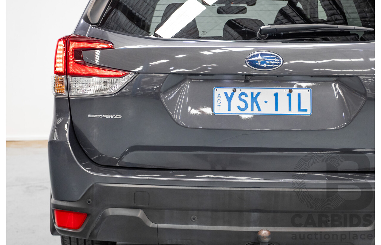 07/2021 Subaru Forester 2.5i Premium (AWD) MY21 4D Wagon Magnetite Grey Metallic 2.5L