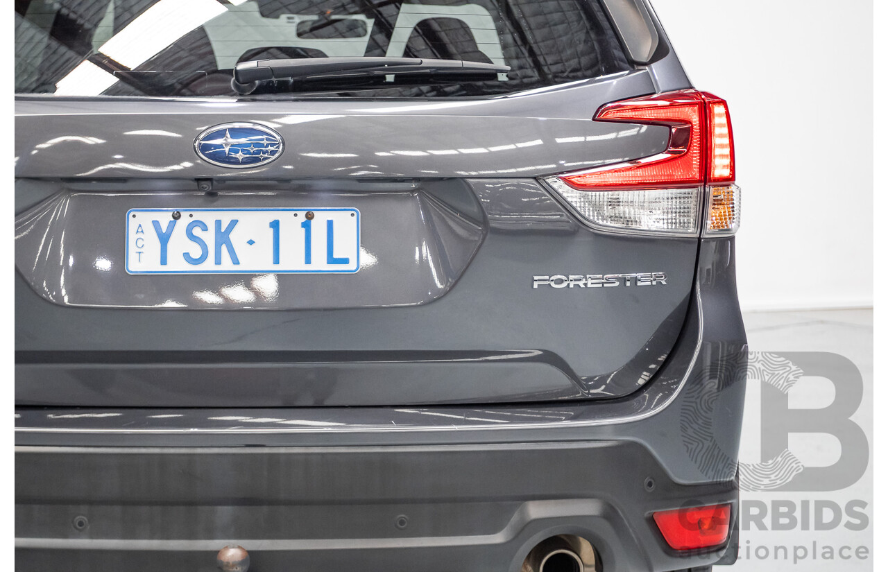 07/2021 Subaru Forester 2.5i Premium (AWD) MY21 4D Wagon Magnetite Grey Metallic 2.5L