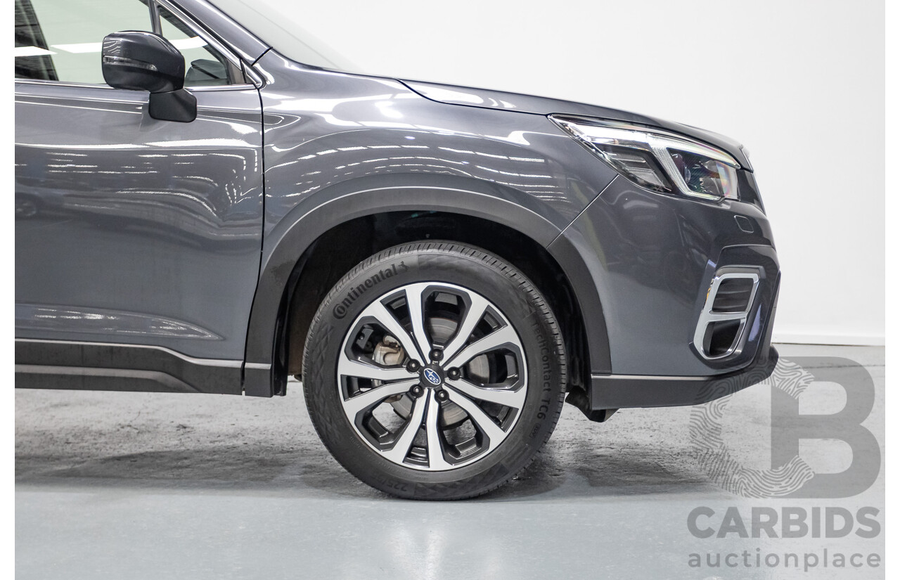 07/2021 Subaru Forester 2.5i Premium (AWD) MY21 4D Wagon Magnetite Grey Metallic 2.5L