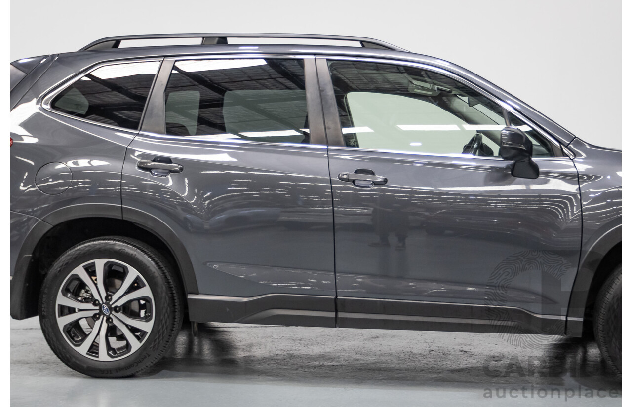 07/2021 Subaru Forester 2.5i Premium (AWD) MY21 4D Wagon Magnetite Grey Metallic 2.5L