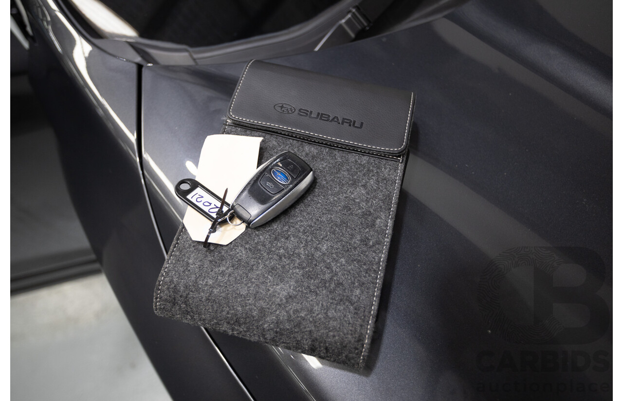 07/2021 Subaru Forester 2.5i Premium (AWD) MY21 4D Wagon Magnetite Grey Metallic 2.5L