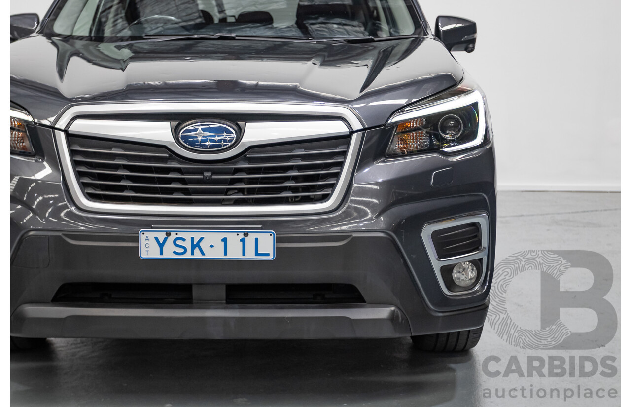 07/2021 Subaru Forester 2.5i Premium (AWD) MY21 4D Wagon Magnetite Grey Metallic 2.5L