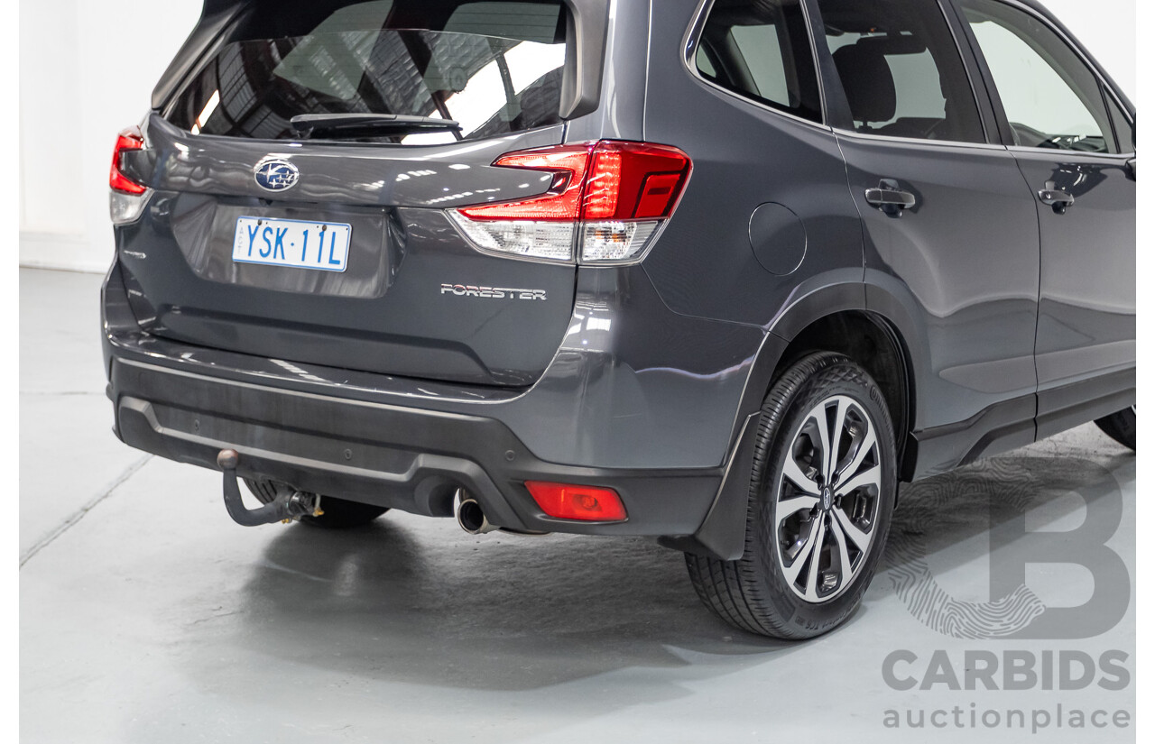 07/2021 Subaru Forester 2.5i Premium (AWD) MY21 4D Wagon Magnetite Grey Metallic 2.5L