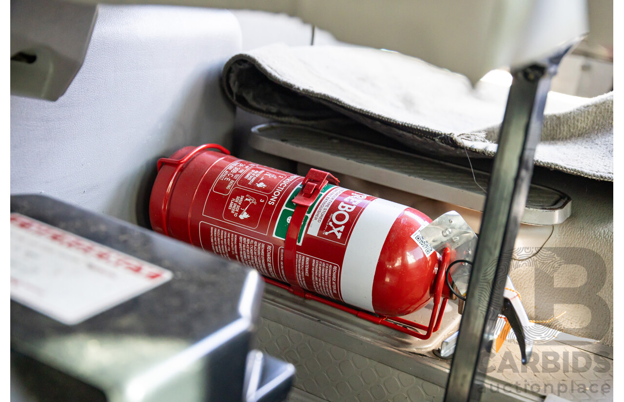 09/2008 Toyota Coaster Standard (LWB 4x2) XZB50R 07 Upgrade Bus White Turbo Diesel 4.0L - 21 Seater